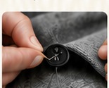 Illustrative button repair